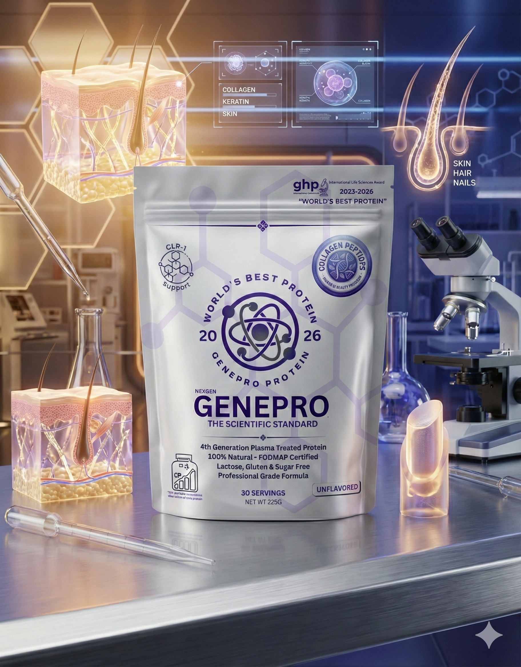 GENEPRO Next Generation Premium Protein Powder by Genepro Protein, Inc ...