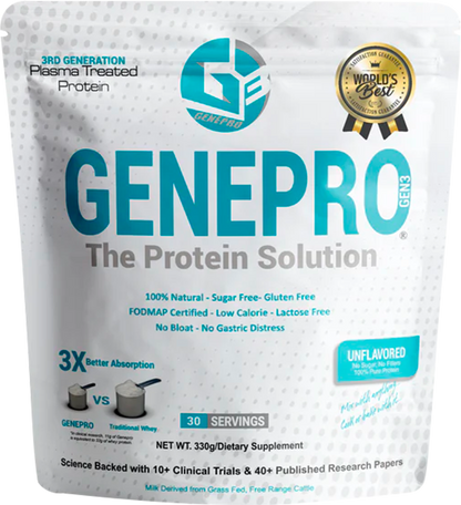 GENEPRO G3 100% FLAVORLESS PROTEIN (The Original but Better)