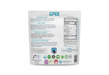 GENEPRO G3 100% FLAVORLESS PROTEIN (The Original but Better)