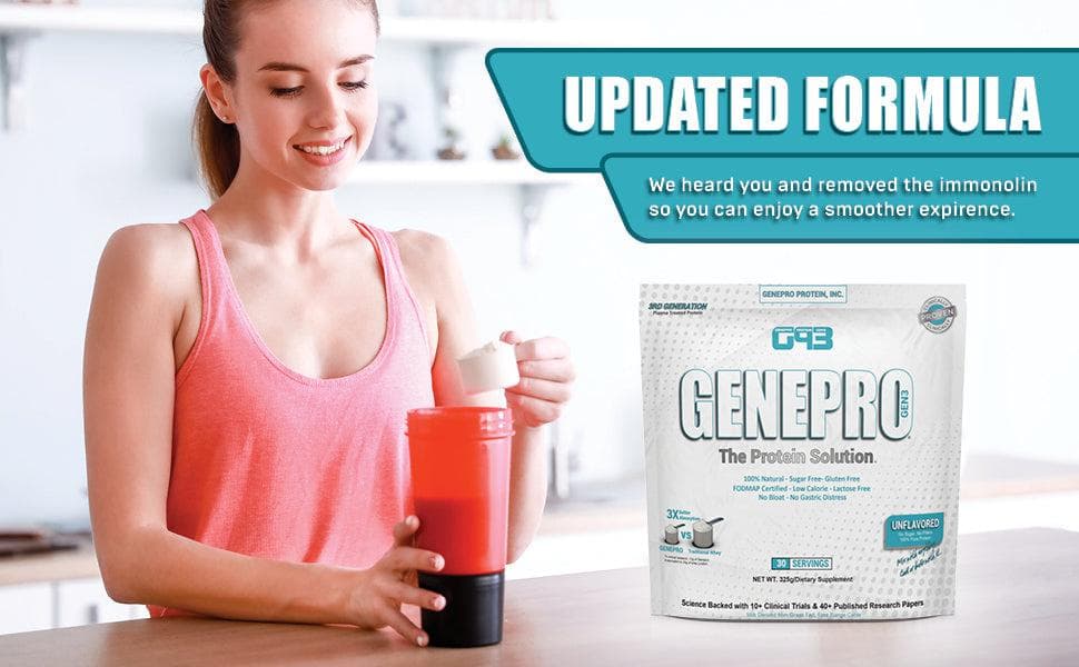 GENEPRO G3 100% FLAVORLESS PROTEIN (The Original but Better)
